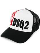 Dsquared2 Dsq2 Embroidered Baseball Cap - Black