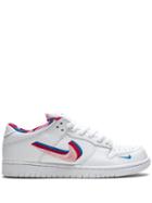 Nike Sb Dunk Low Sneakers - White
