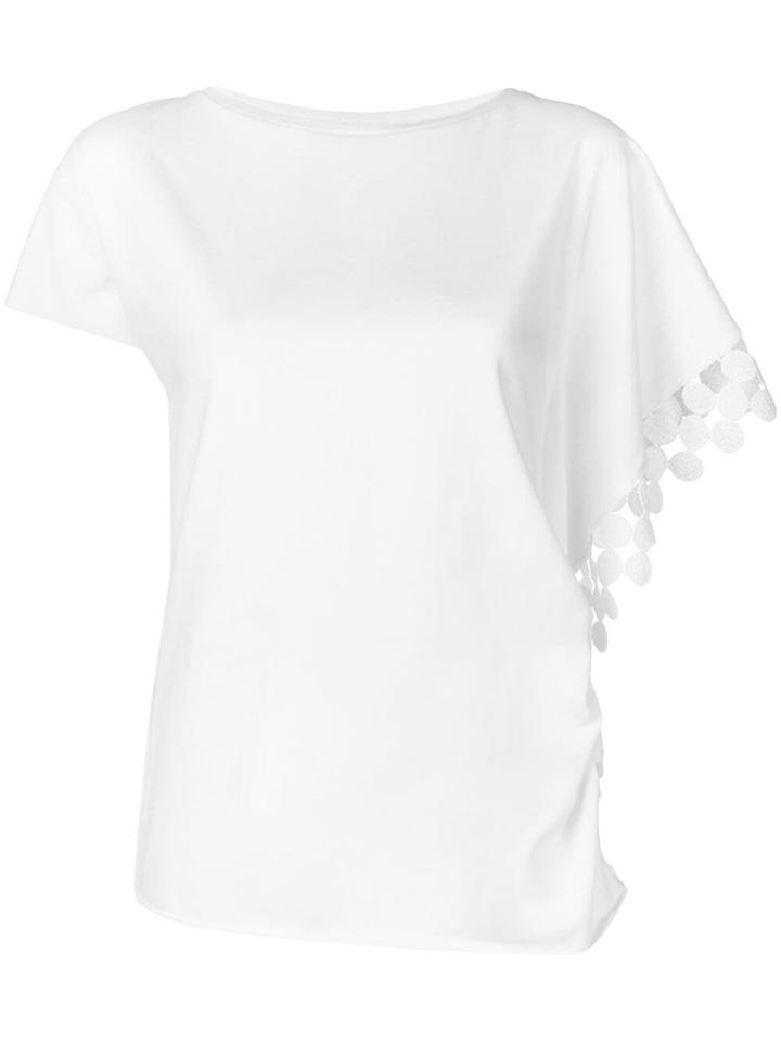 Stefano Mortari Asymmetric T-shirt - White