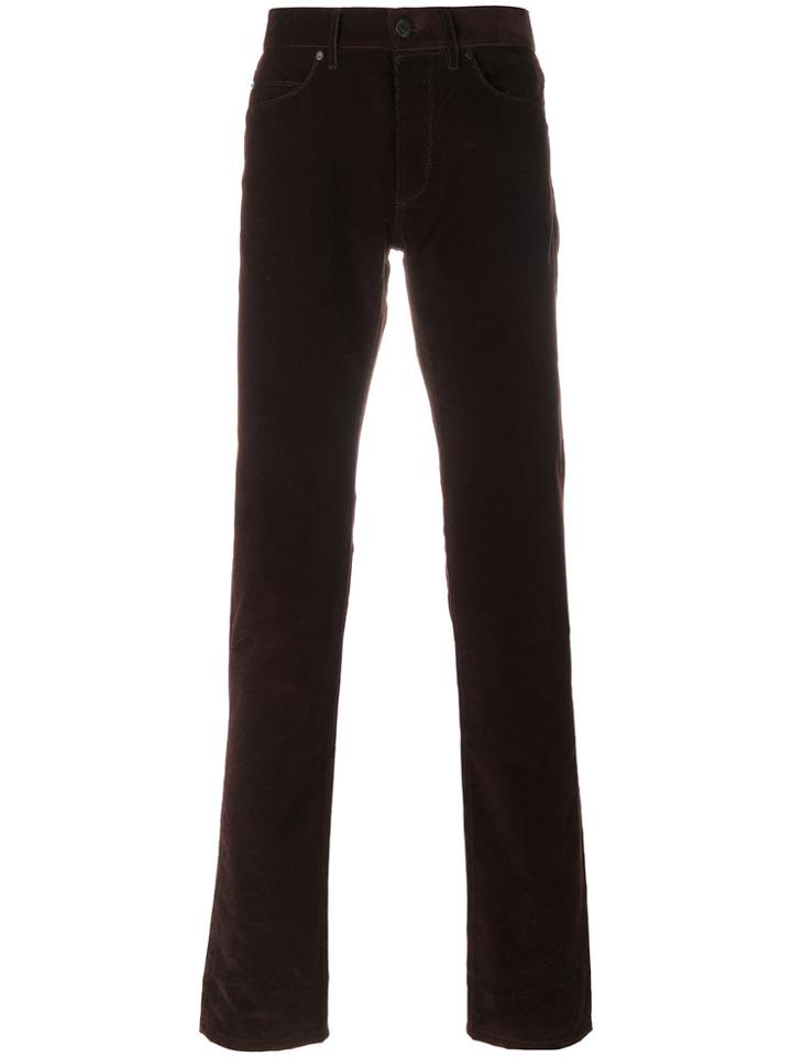 Lanvin Slim Fit Jeans - Brown