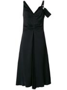 Proenza Schouler Asymmetric Midi Dress - Black