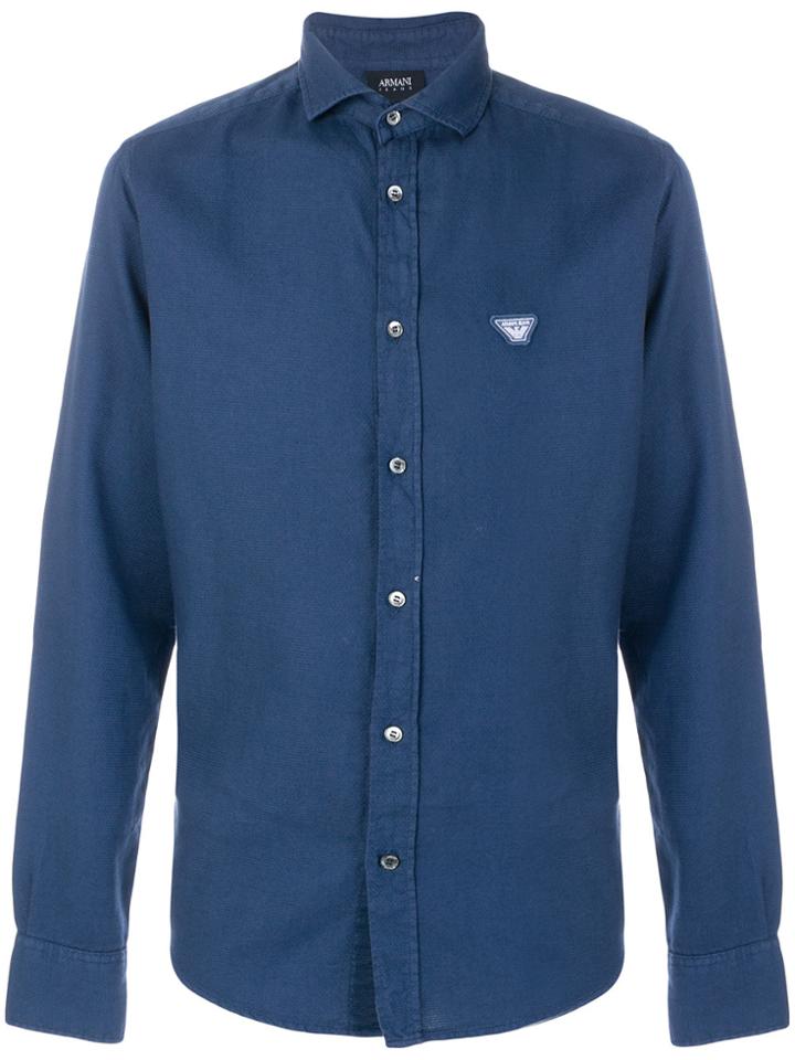 Armani Jeans Classic Shirt - Blue