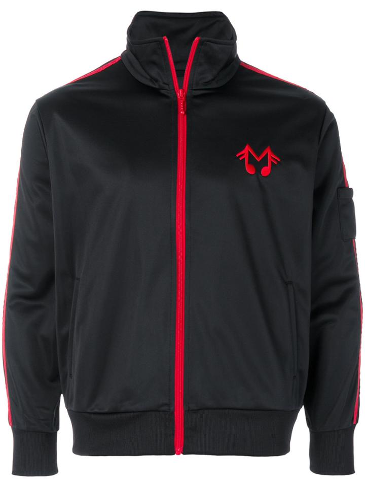Midnight Studios Side Stripe Track Jacket - Black