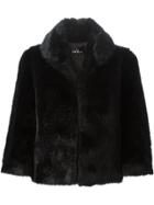 Comme Des Garçons Vintage Faux Fur Jacket - Black