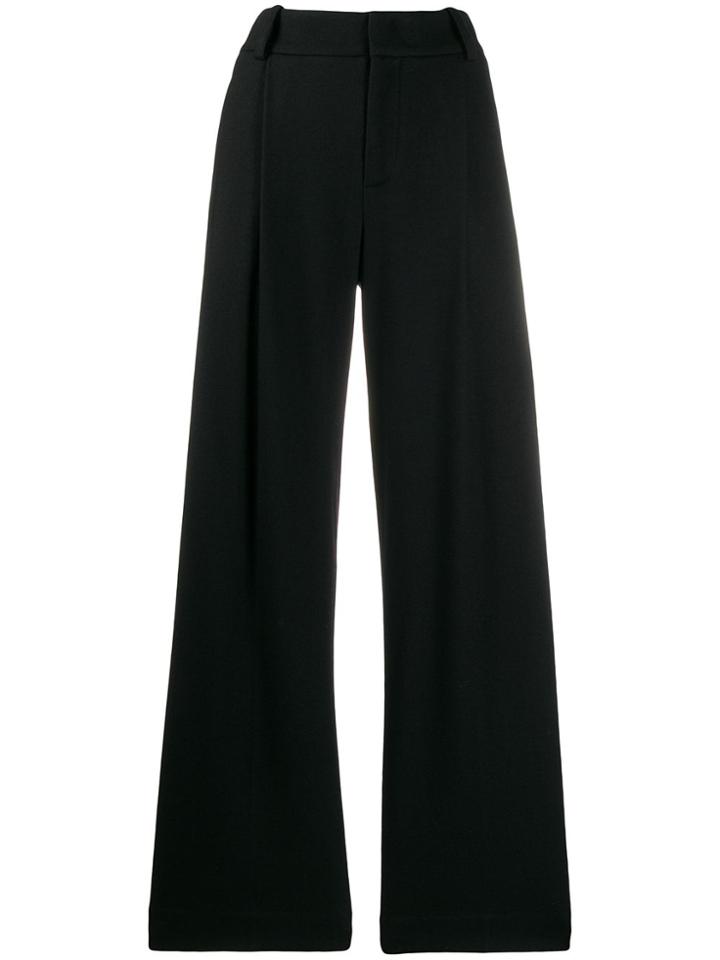 Vince Cozy Wide-leg Trousers - Black