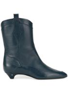 Laurence Dacade Vanessa Pointed Boots - Blue
