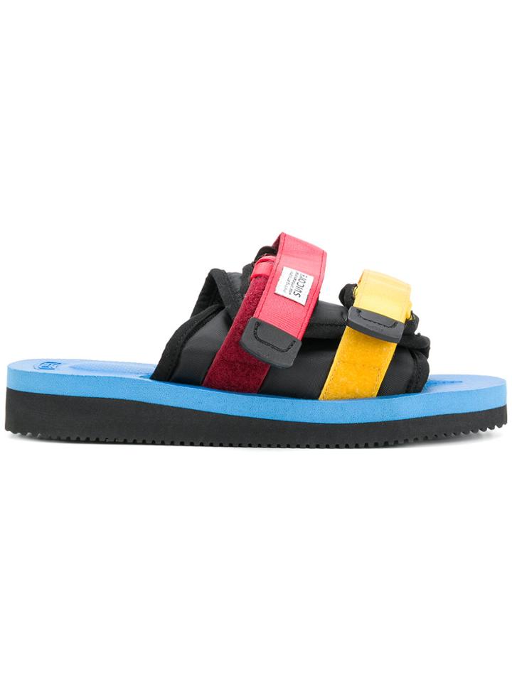 Suicoke Touch-strap Sandals - Multicolour