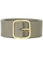 Monse - Large Belt - Women - Canvas - Xs, Women's, Green, Canvas