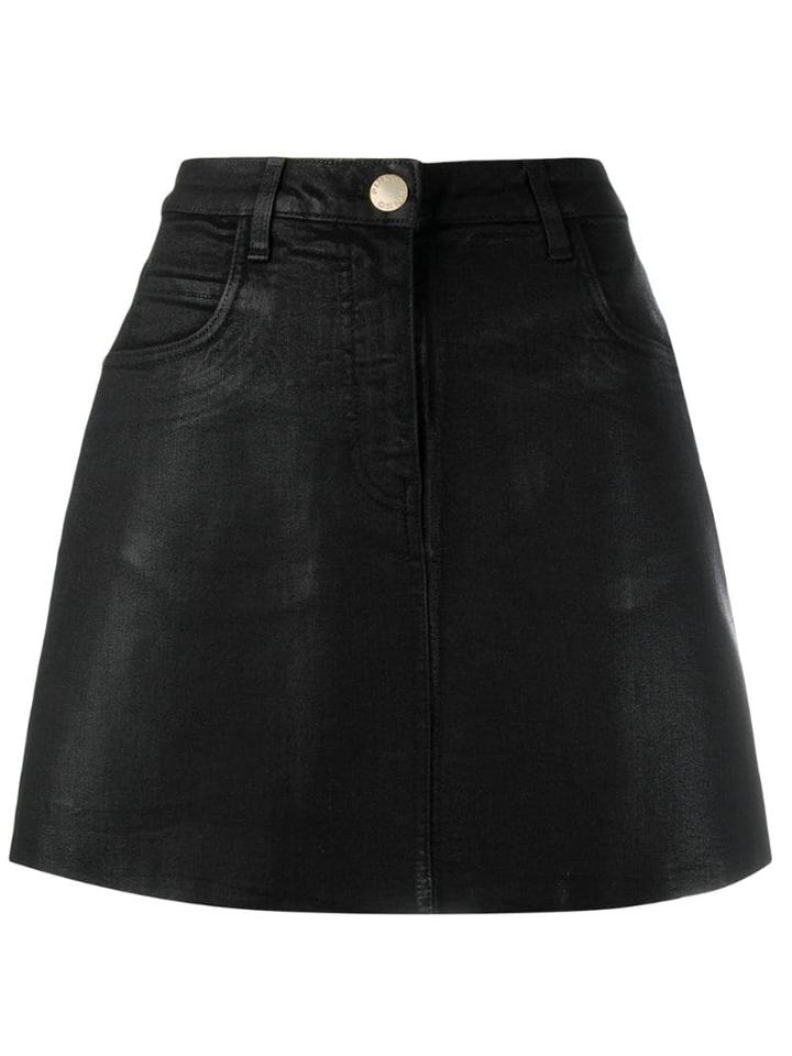 Pinko Denim Skirt - Black