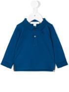 Burberry Kids - Longsleeved Polo Shirt - Kids - Cotton - 12 Mth, Blue