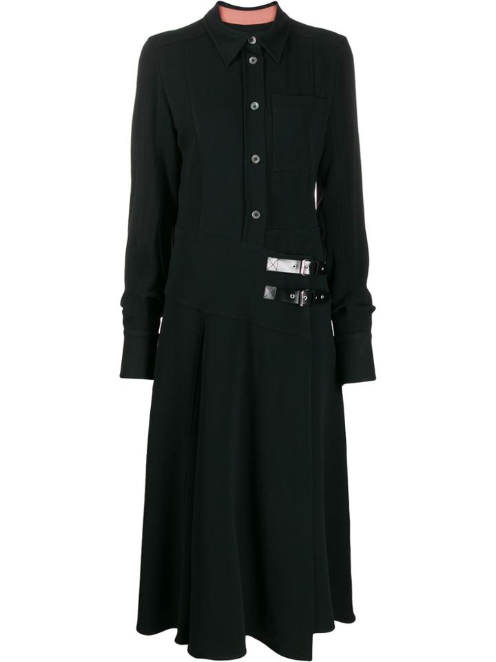 Paul Smith Buckle-embellished Shirt Dress - Black