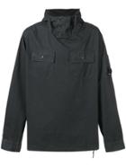 Cp Company Patch Pocket Hooded Pullover - Black