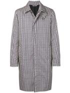 Valentino Optical V Coat - Blue