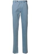 Pt01 Denim Tailored Trousers - Blue