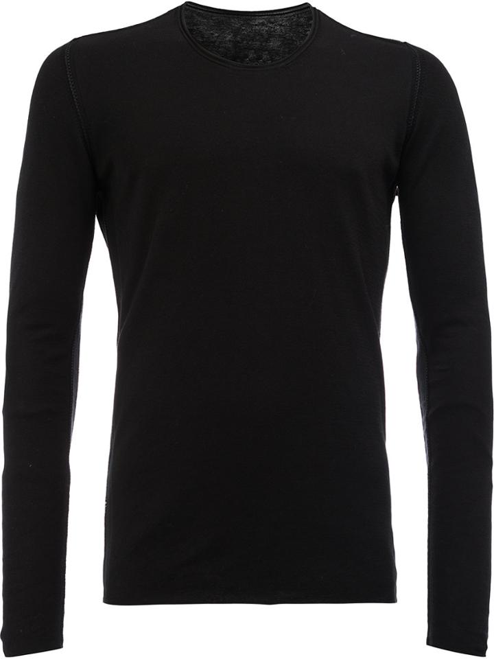 Label Under Construction Slim-fit Sweater - Black