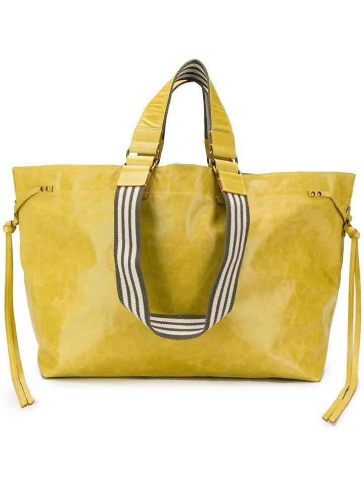 Isabel Marant Wardy Shopper Bag - Yellow