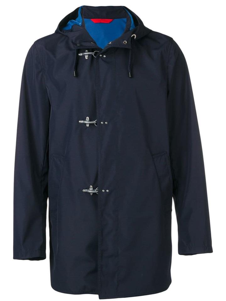 Fay 3-ganci Parka Coat - Blue
