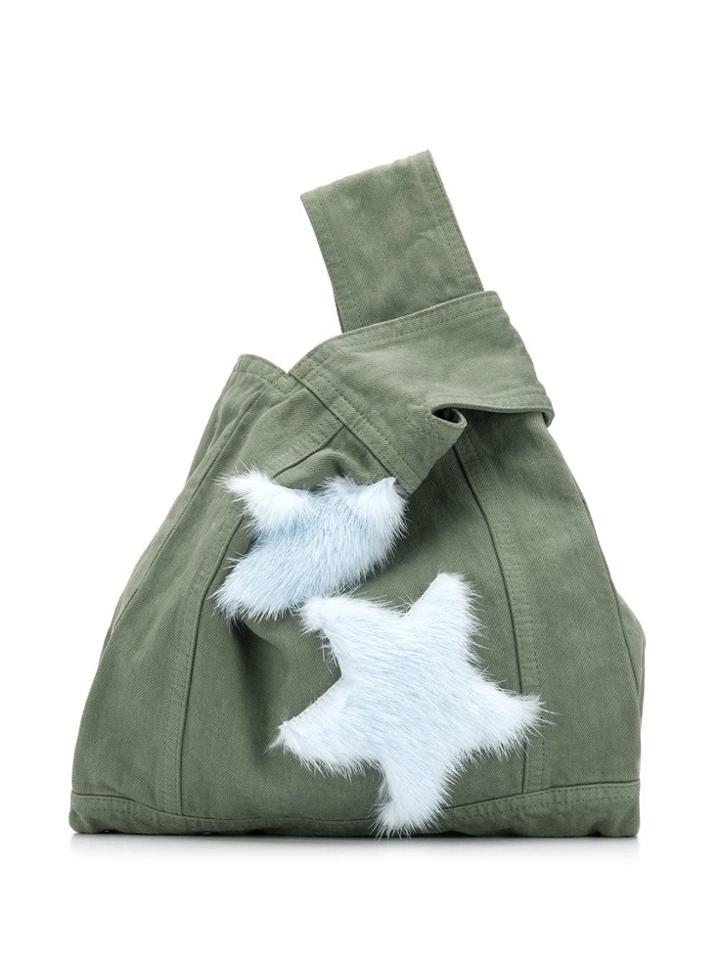 Simonetta Ravizza Furrísima 25 Tote - Green