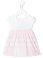Burberry Kids - Check Skirt Dress - Kids - Cotton - 24 Mth, White