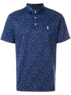 Polo Ralph Lauren Floral-print Polo Shirt - Blue