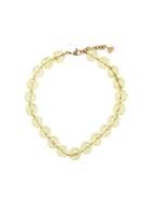 Valentino Vintage 1980's Beads Choker - Green