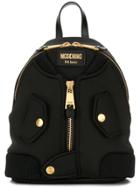 Moschino Jacket-style Backpack - Black