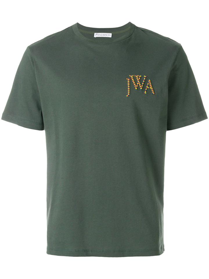 Jw Anderson Logo T-shirt - Green