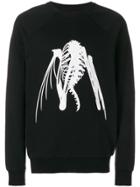 Julius Graphic-print Sweatshirt - Black