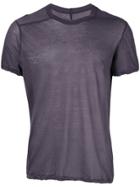 Rick Owens Round Neck T-shirt - Pink & Purple