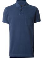Z Zegna Classic Polo Shirt, Men's, Size: Xxxl, Blue, Cotton