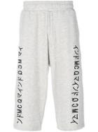 Mcq Alexander Mcqueen - Embroidered Logo Shorts - Men - Cotton/polyester - S, Grey, Cotton/polyester