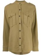 Isabel Marant Étoile Flap Pocket Shirt - Green