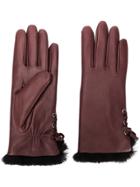 Agnelle Aliette Gloves - Red