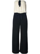 Chanel Vintage Monochrome Jumpsuit, Women's, Size: 36, Black