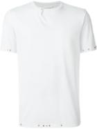 Maison Margiela Studded T-shirt, Men's, Size: 46, White, Cotton