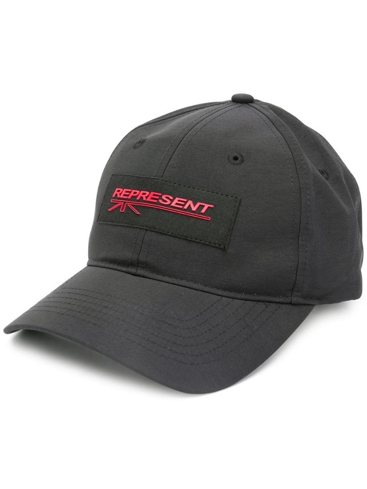 Represent Logo Patch Cap - Black