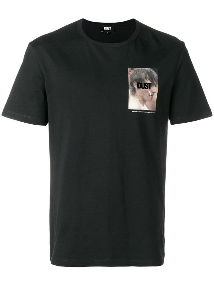 Dust Photographic Print T-shirt - Black
