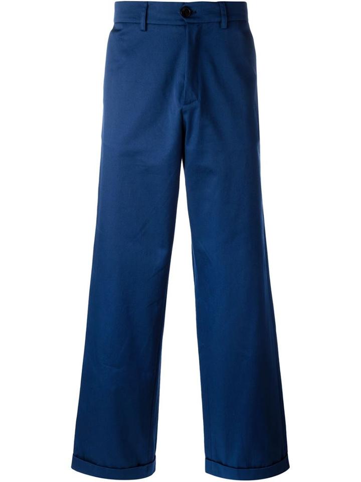 Société Anonyme 'the Perfect' Trousers, Adult Unisex, Size: Medium, Blue, Cotton