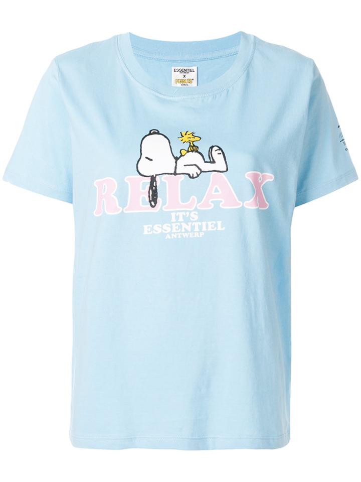 Essentiel Antwerp Relax T-shirt - Blue