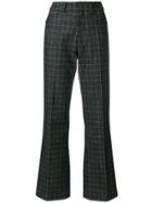 Zadig & Voltaire Checked Pistol Trousers - Black