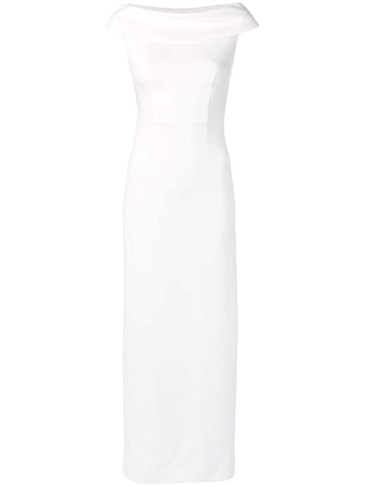 P.a.r.o.s.h. Poloxy Maxi Dress - White