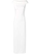 P.a.r.o.s.h. Poloxy Maxi Dress - White