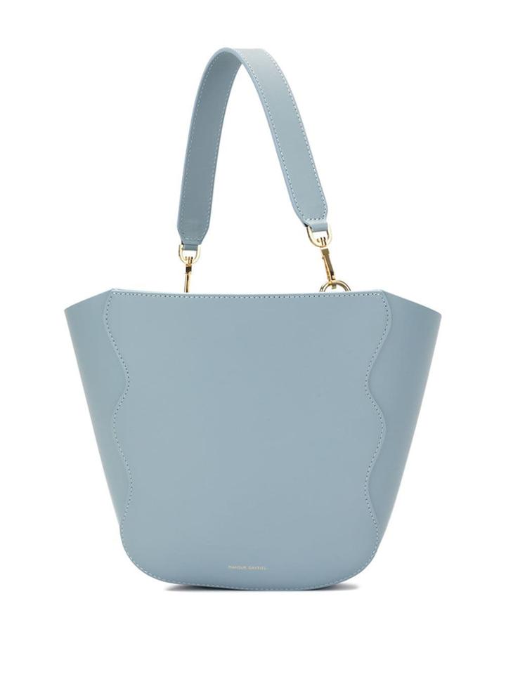Mansur Gavriel Mini Ocean Tote Bag - Blue