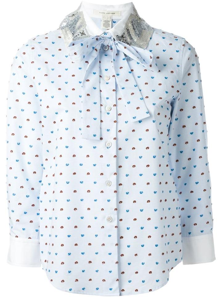 Marc Jacobs Fil Coupé Patterned Shirt