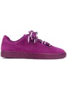 Puma Heart Sneakers - Pink & Purple