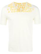 Maison Margiela Printed Short Sleeve T-shirt - Nude & Neutrals