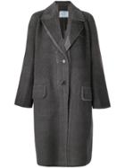 Prada Oversized Coat - Grey