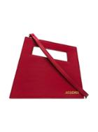 Jacquemus Le Petit Diag Leather Shoulder Bag - Red