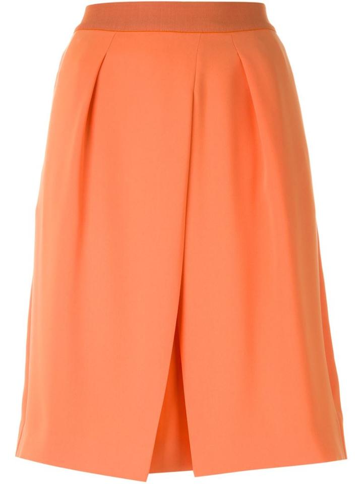 Emporio Armani Inverted Pleat Skirt
