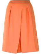 Emporio Armani Inverted Pleat Skirt